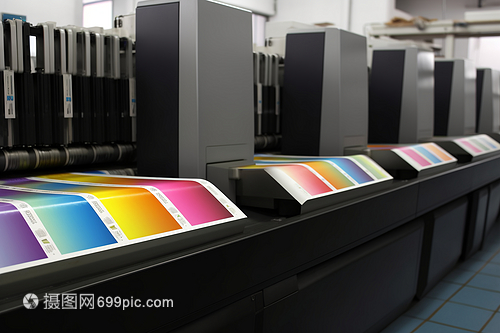 運(yùn)轉(zhuǎn)中的印刷廠